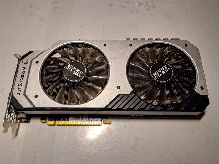 Palit GTX 980ti JetStream cuts out under light load - My, Video card, Repair, GTX, Longpost