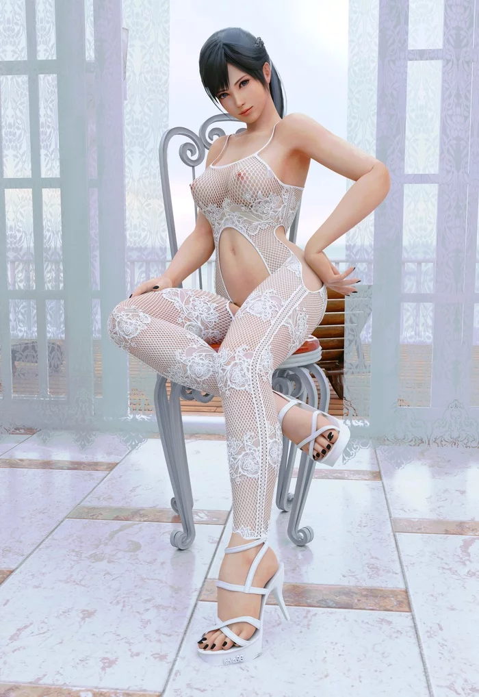 white lace - NSFW, Art, Erotic, Girls, 3D modeling, Daz3dstudio