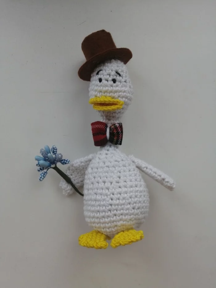 Goose stories (reply to post) - Needlework without process, Crochet