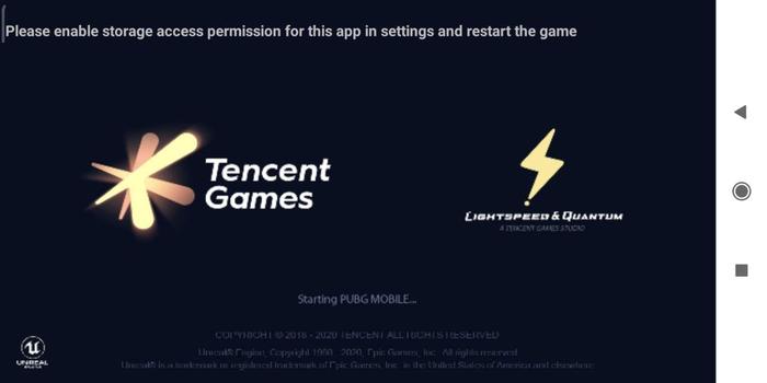 Please enable storage access permission pubg mobile что