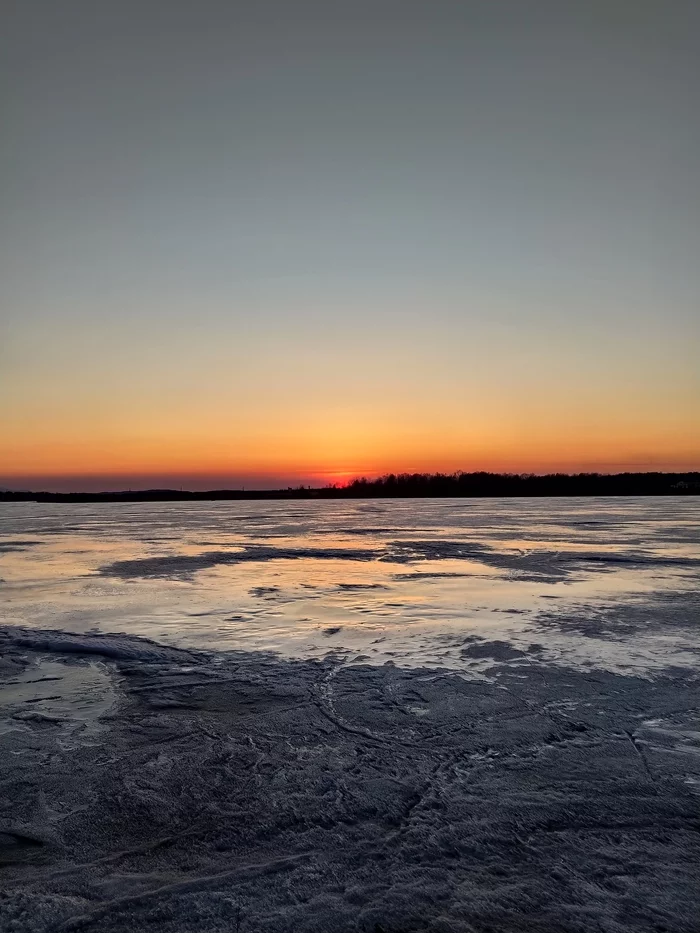 Reply to the post “Sunset in sunny Khabarovsk” - My, Sunset, The photo, Khabarovsk, Reply to post