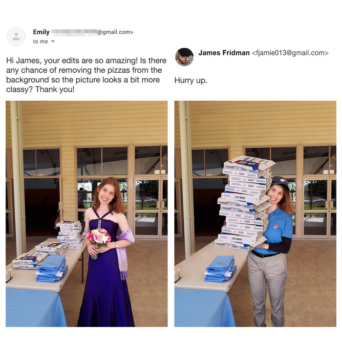 Hi James Джеймс Фридман, Скриншот, X (Twitter)