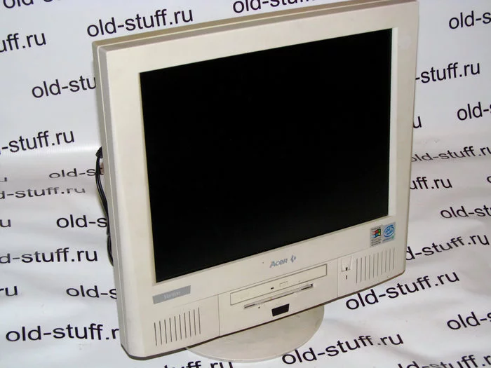 Ретро моноблок ACER Veriton FP, гламур и ЖК экран, в 1999 году - Ностальгия, Компьютер, Windows 98, Длиннопост