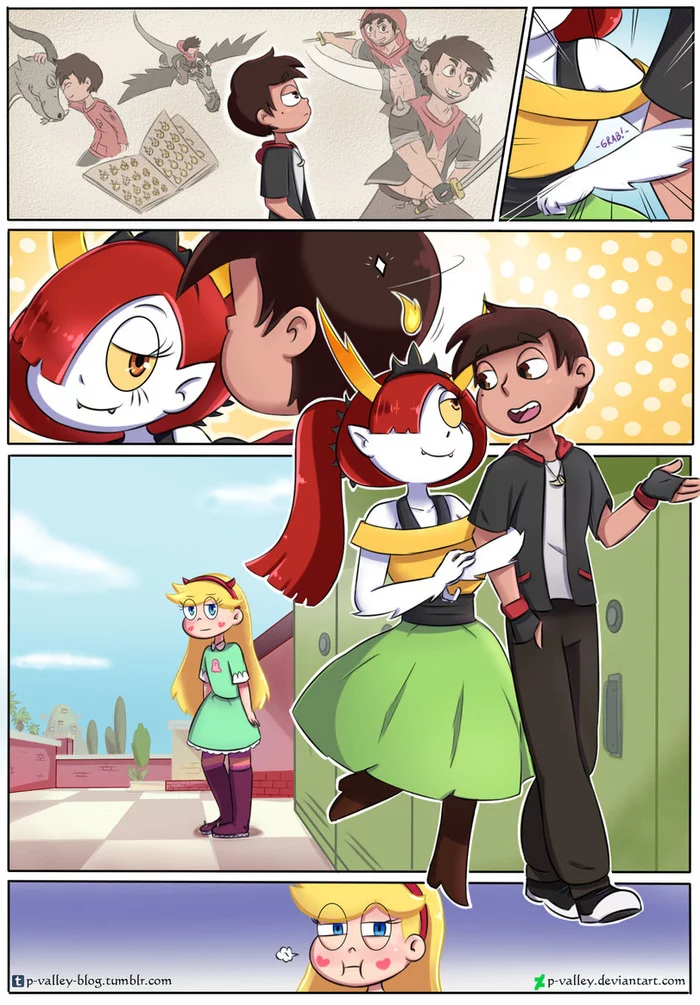 Star vs. the Forces of Evil. Comic (There Was a Time...) - Star vs Forces of Evil, Cartoons, Comics, Marco diaz, Star butterfly, Hekapoo