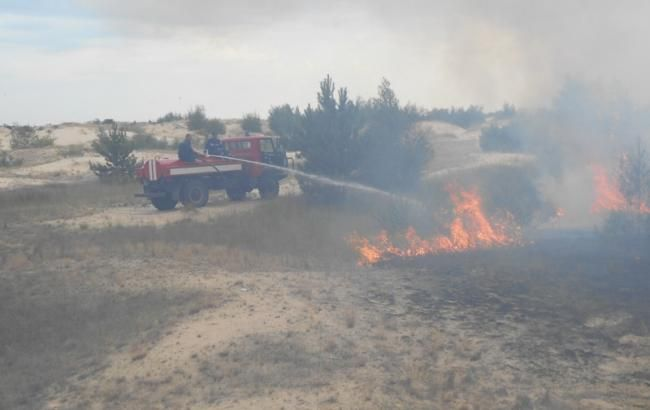 Fires currently raging in the Chernobyl Zone - Chernobyl, Fire, Video, Longpost