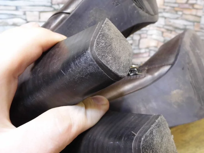 Heels - My, Shoe repair, Heels, Mat, Longpost