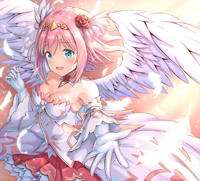 Yui - Princess Connect! Re: Dive, Wings, Anime, Anime art, Kusano Yui