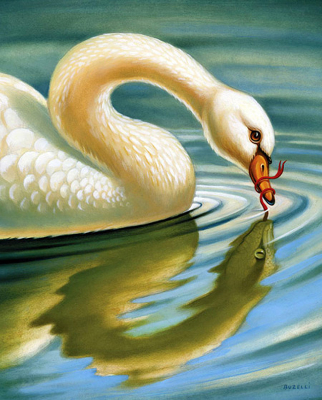 Snake - My, Fable, Poems, Story, Envy, Swans, Snake, Literature, Fairy tale for adults, Longpost