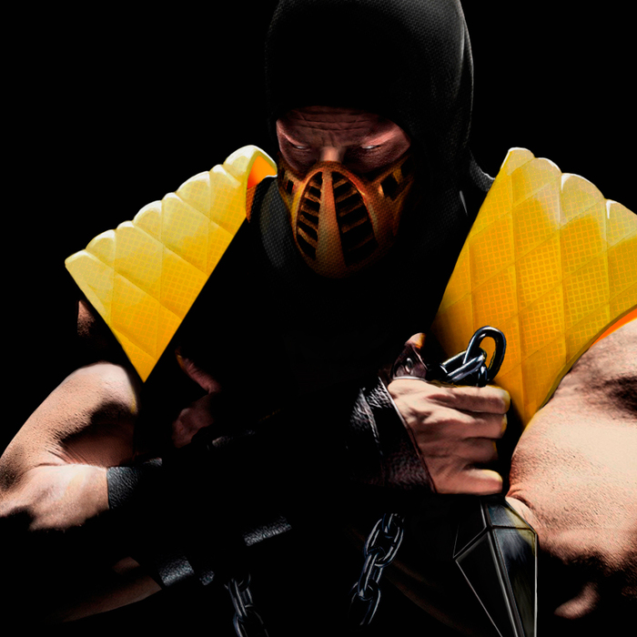 Scorpion MK   Mortal Kombat, , Photoshop, 