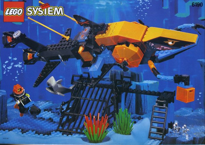 LEGO 6190 Shark's Crystal Cave LEGO, , 