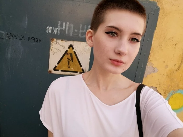 I shaved my head - Bald, Стрижка, Hair, Psychology, Mat, Longpost