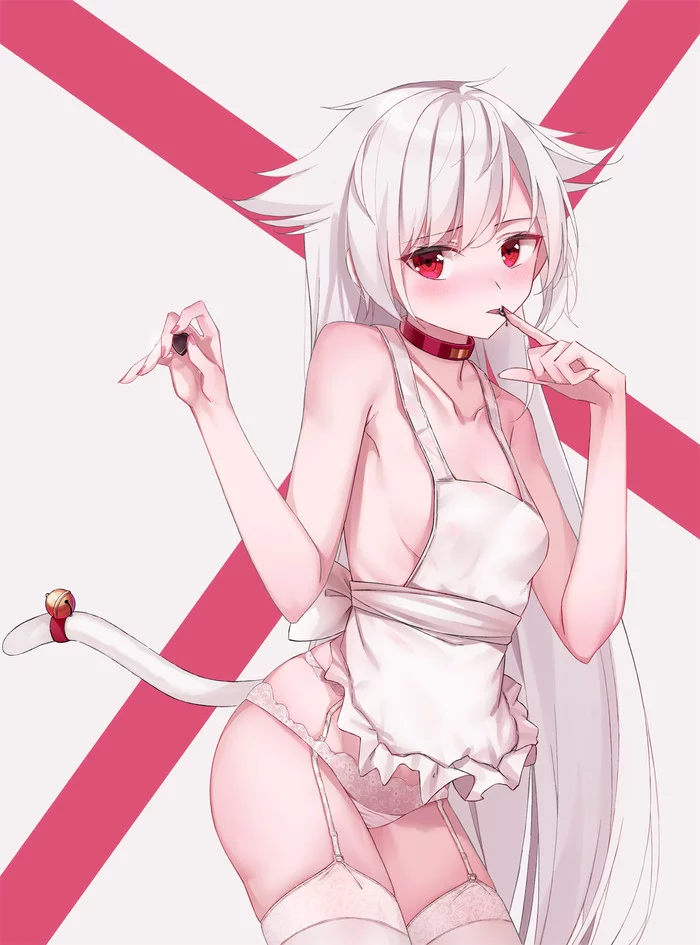 Montpelier - NSFW, Anime, Anime art, Azur lane, Montpelier, Pantsu, Breast, Stockings, Underwear