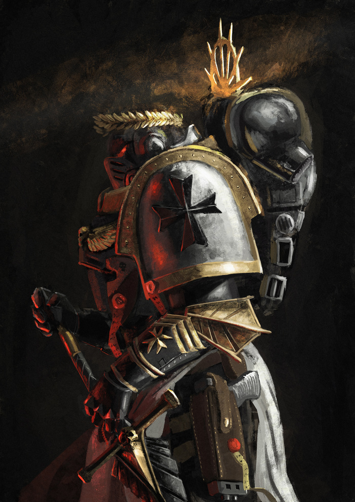 Templar Warhammer 40k, Wh Art, Black Templars