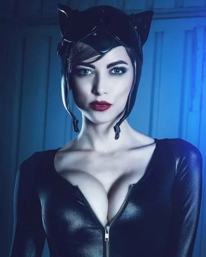 Catwoman - Catwoman, Cosplay, Comics, Longpost, Dc comics, Leeanna Vamp