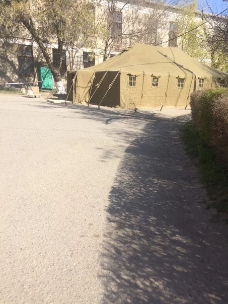 Field hospital in action - Virus, Hospital, The medicine, Volgograd