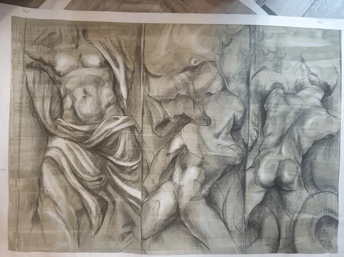 I will give the drawings to St. Petersburg residents - My, Art, Graphics, Portrait, I will give, Saint Petersburg, Longpost