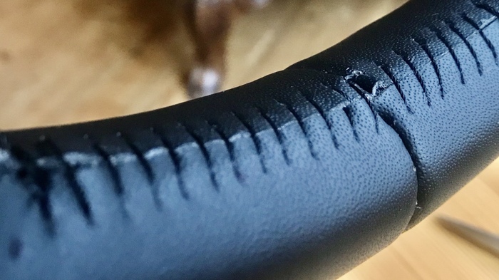 Как обшить руль своими руками, без машинки | Пикабу