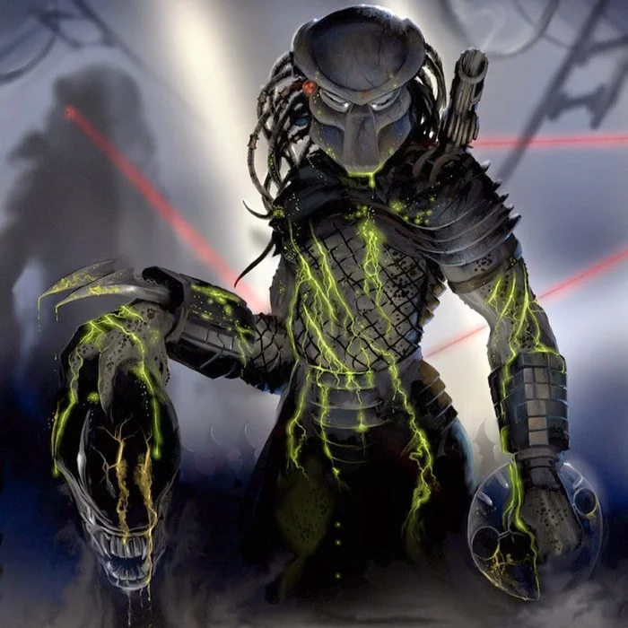 Alien Vs Predator - Чужой против Хищника, Длиннопост, Fatality, Avp, Фильмы, Игры, Арт