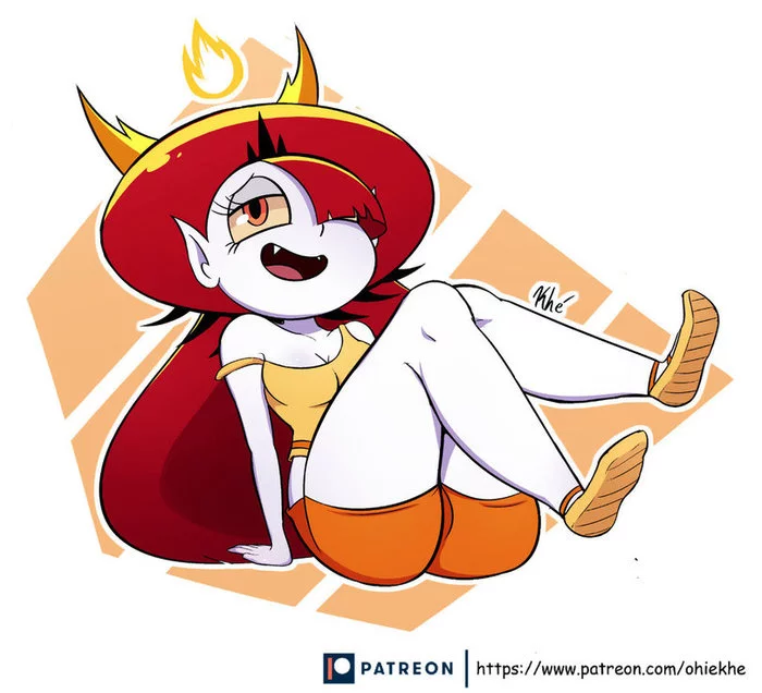 Стар против сил зла.Арт - Star vs Forces of Evil, Мультфильмы, Арт, Hekapoo