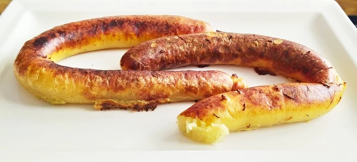 Vedarai, Lithuanian national cuisine - My, , Sausage, Potato, Casserole with potatoes, Longpost, Recipe, National cuisine