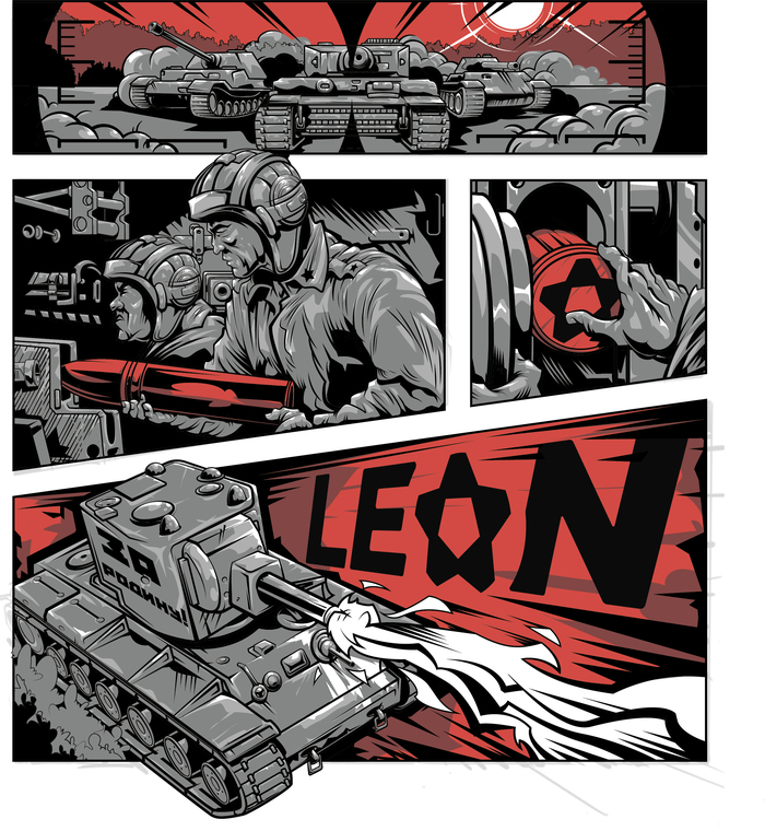    Jove (WoT)  Leon World of Tanks, , , , ,  , Speed painting, Jove, , 