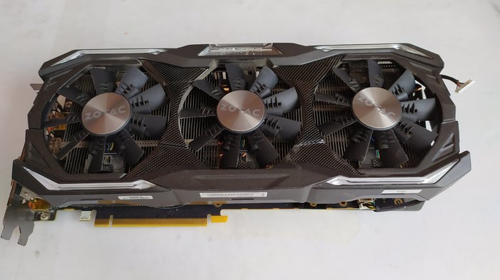 At first it was extinguished, and then it caught fire. Major repair of Zotac 1080 AMP Extreme - My, Repair, Video card, Geforce GTX 1080, Flooding, Longpost