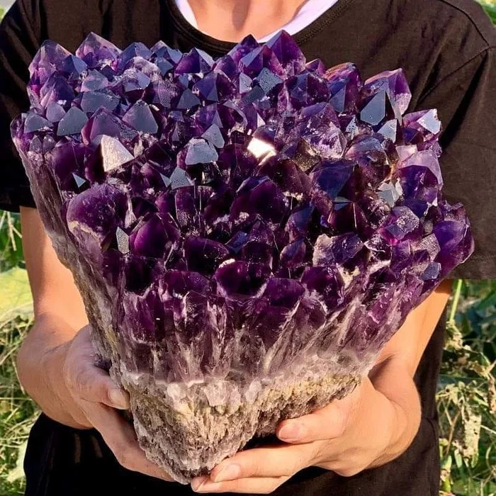 Amethyst bouquet - Amethyst, Minerals, The photo