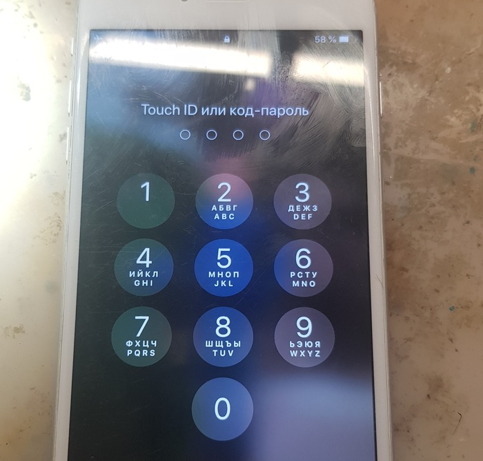 IPhone 6 Plus с типичной "болячкой" после падения: не работает сенсор + бонус не работает touch id Ремонт телефона, Ремонт техники, iPhone 6 plus, Touch id, Сенсор, Видео, Длиннопост