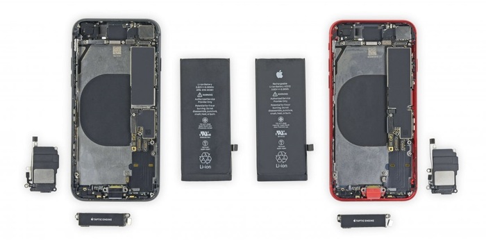 Какие детали из iPhone 8 можно установить в iPhone SE