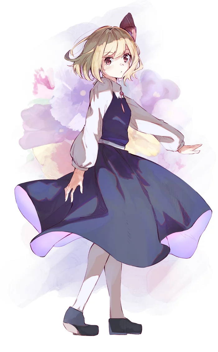 Rumia - Touhou, Anime Art, Аниме, Rumia, Tamiku