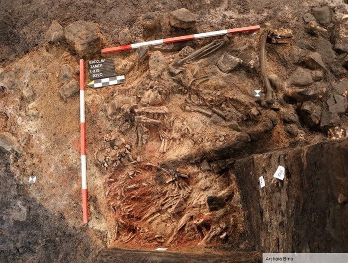 Скелеты в фундаменте Бржецлавского замка рассказали о жестоких суевериях Средневековья