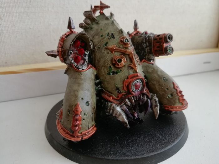 The first howler went - My, Painting miniatures, Death guard