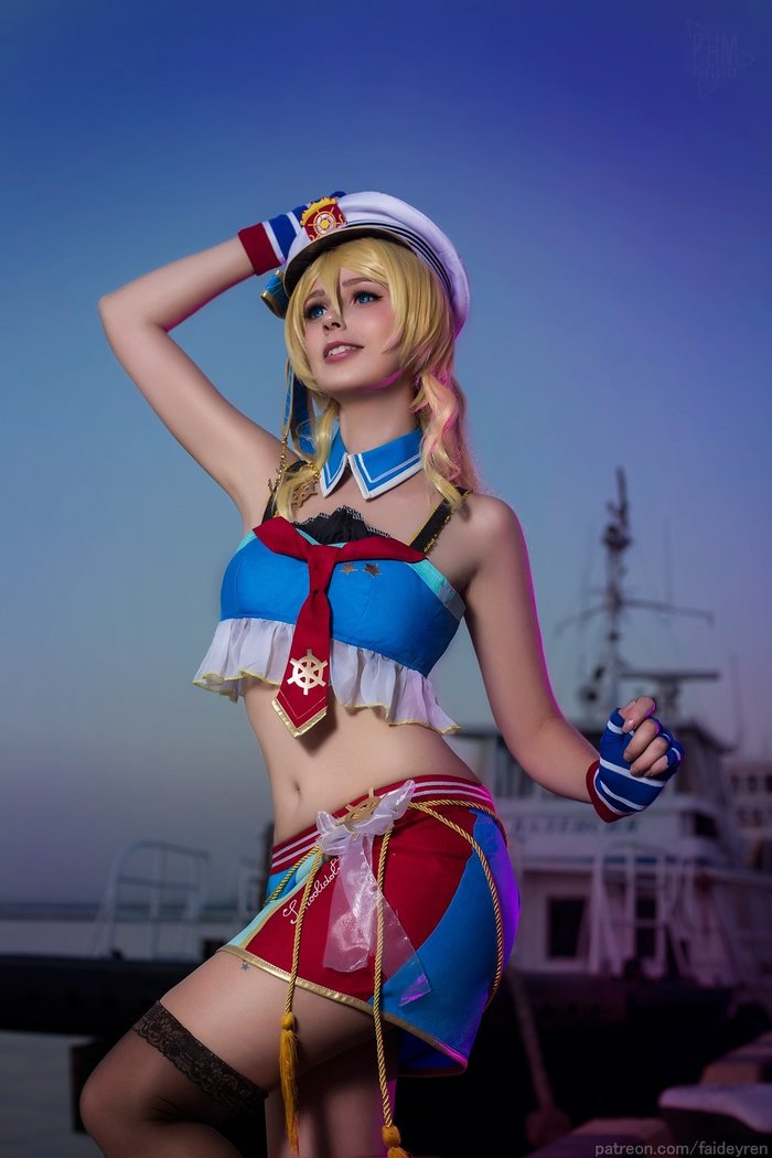 Eli Ayase (Marine Idolized) by Faid Eyren ,  , Ayase Eli, Love live! School Idol Project, Faid Eyren, 