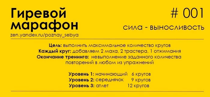 Кто говорил, что первый тренировочный день гиревого марафона пройти легко? Вы заблуждались, так же как и я... - Моё, Гиревой спорт, Тренировка, Гиревой фитнес, Тренировка дома, Программа тренировок, Кроссфит, Физкультура, Выносливость, Длиннопост