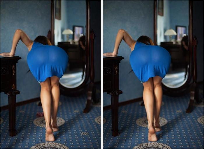 Find seven differences - NSFW, Differences, Women, The photo