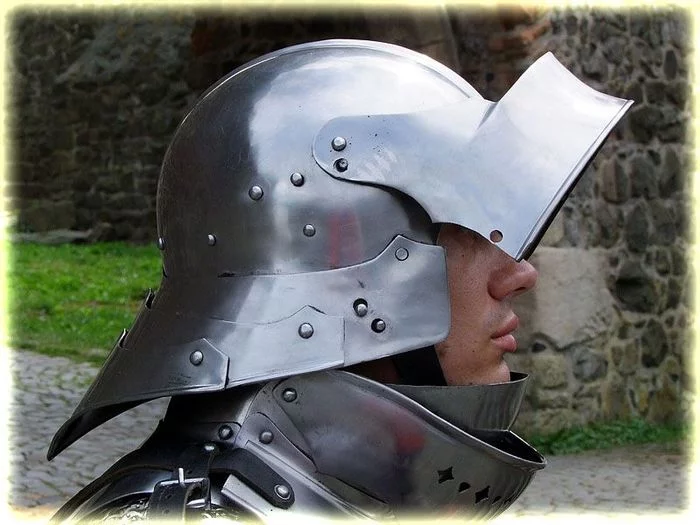 Revival of tradition - Knights, visor, Longpost