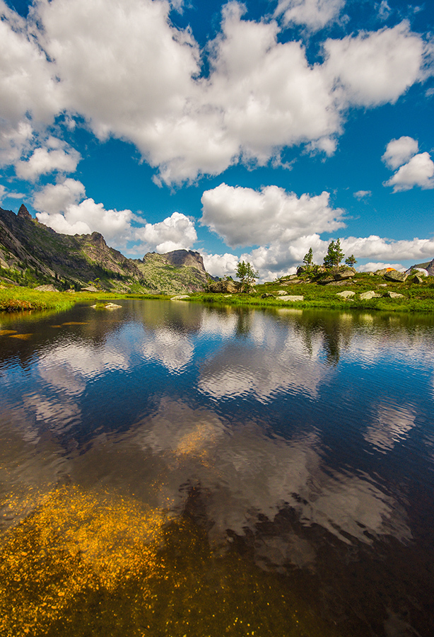 Lake Swallow - My, Ergaki, Travels, Leisure, Holidays in Russia, Camping, Landscape, The photo, Wild tourism, Longpost