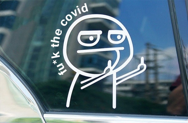 Antivirus stickers - My, Vinyl sticker, Car, Humor