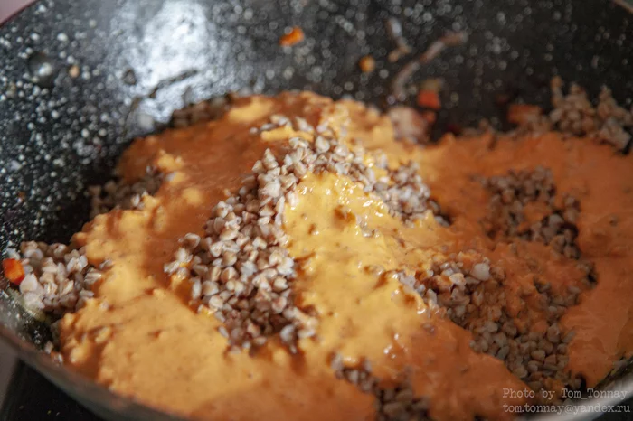 Buckwheat in self-isolation - My, Recipe, Cooking for the lazy, Buckwheat, Kitchen, Delicious and fast, Fast food, Cooking, Russian kitchen, Longpost