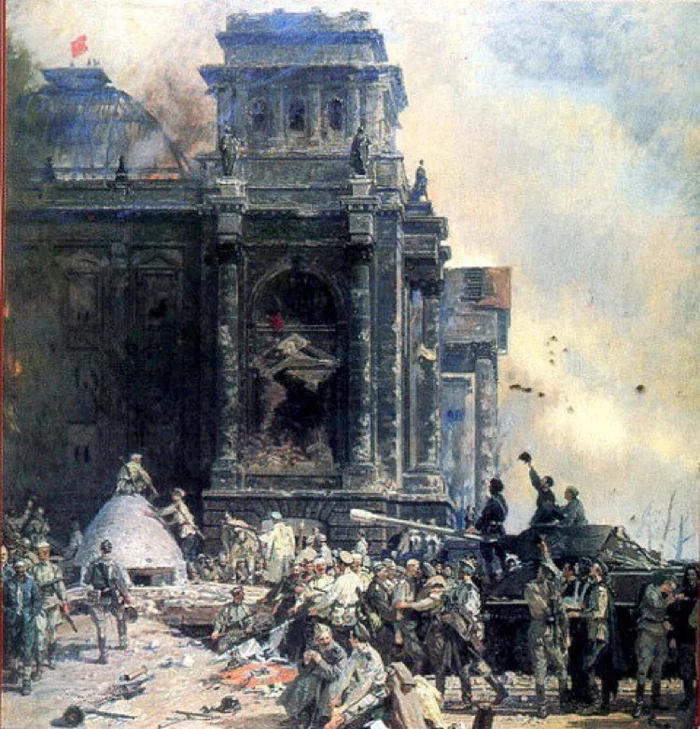 Victory. Berlin 1945 V. Mochalsky (1908-1988) - Art, Painting, Victory, May 9 - Victory Day, Artist, Russia