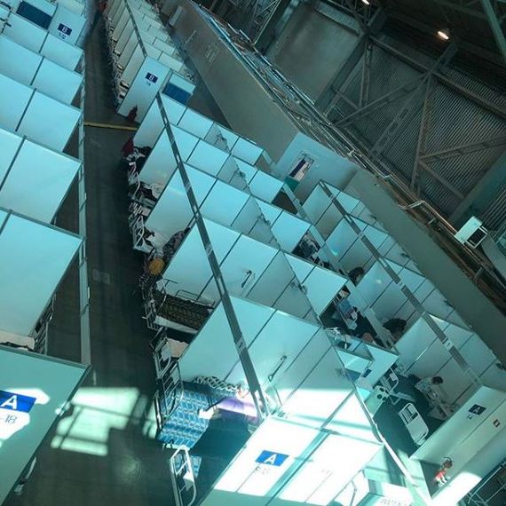 Госпиталь Ленэкспо - обитель халатности и равнодушия