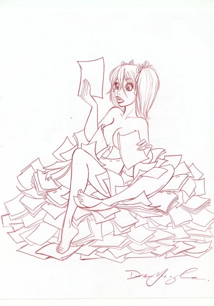 Продолжение поста «Для тех кто любит рисовать или только учится (Dean Yeagle)» - NSFW, Dean Yeagle, Эротика, Комиксы, Арт, Девушки, Рисунок карандашом, Ответ на пост, Длиннопост, Mandy, 18+