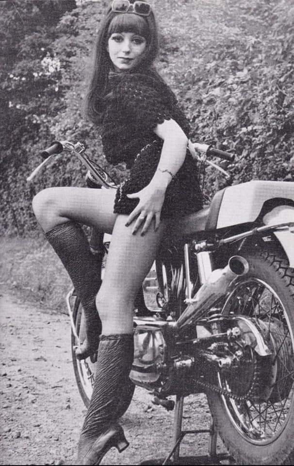 Motorcyclist - Girls, Boots, Moto, Retro