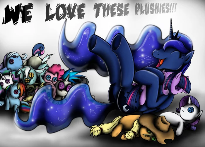 We love these plush products - My little pony, Princess luna, Princess celestia, Mane 6, Jamescorck