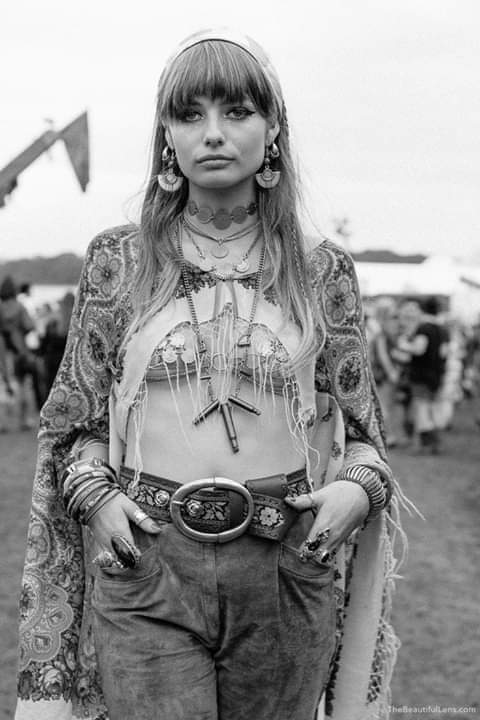 Hippie - Hippie, Women, Retro, Subcultures, The photo