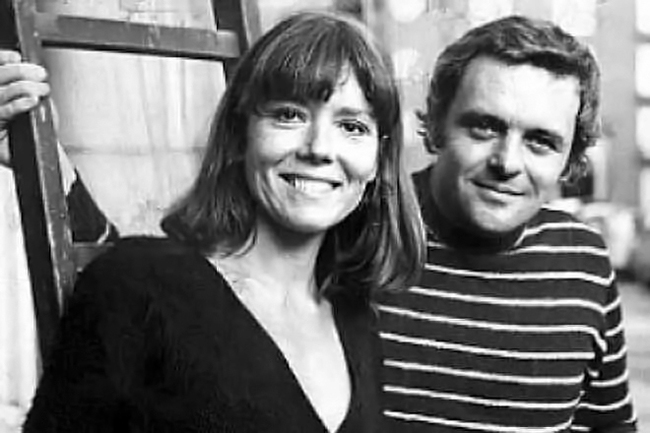 Anthony Hopkins and Diana Rigg, 1972 - Anthony Hopkins, Youth, Longpost, Old photo