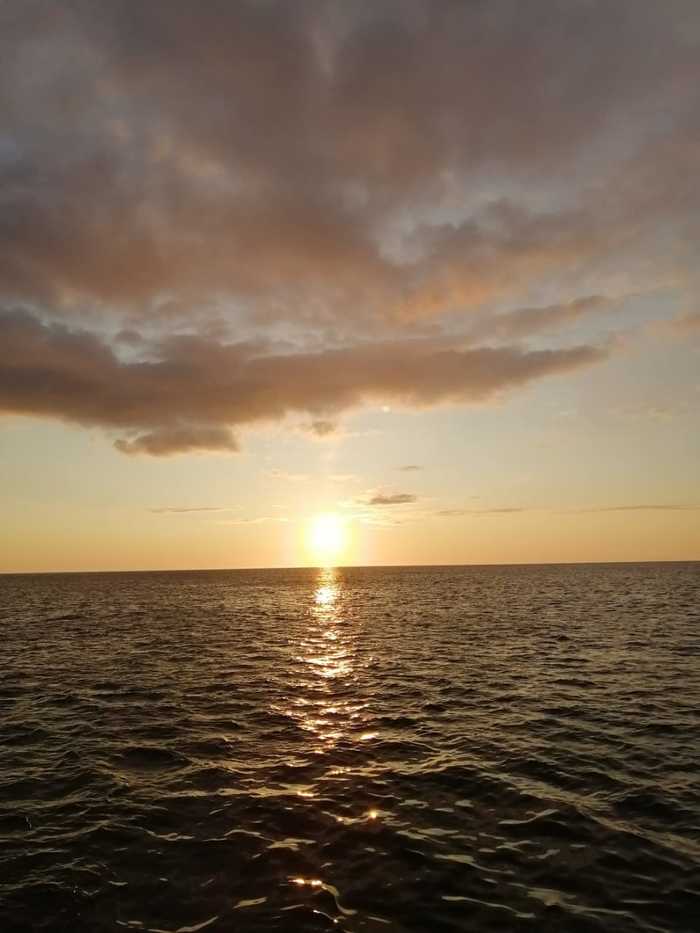 The beauty of the sea and the Kuril Islands - My, Sunset, Kurile Islands, Iturup, The photo, Sea, Longpost