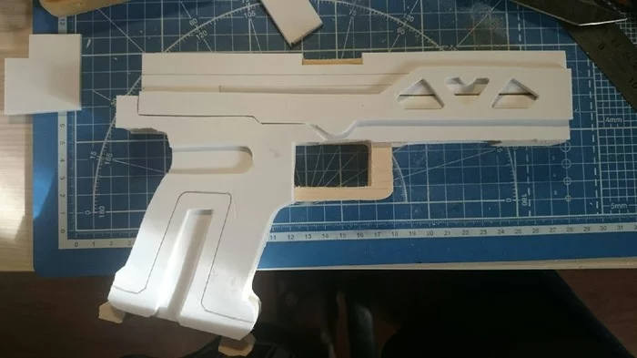 Made RE-45 from Apex:Legends - My, Apex legends, Needlework with process, Longpost