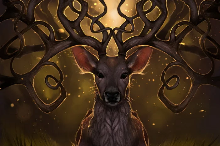 Beasts of Yggdrasil - Eikturnir and Vedfelnir - My, Scandinavia, Mythology, Story, Video, Longpost