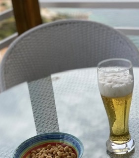 Good mood! - My, Beer, Sea